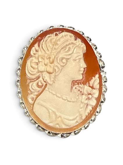 Spilla Mandile 1922 Donna Cammei  in Argento Conchiglia 2MSPCM35.1.26 - 2MSPCM35.1.26